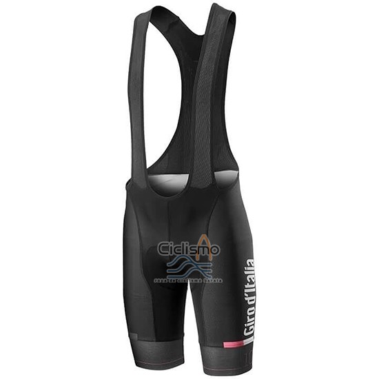 Giro d'Italia Ropa Ciclismo Culotte Corto 2019 Hombre Mangas Cortas APagado Azul